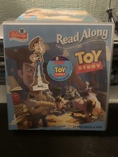Vintage 1995 Disney Music/Stories Toy Story Read Along Page Book & Story Tape￼