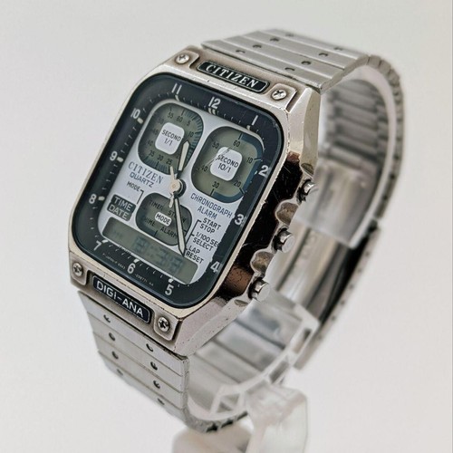 Reloj Citizen Jetboy 8943-083652WA Digi Ana Digital Funciona Analógico No Funciona - Imagen 2 de 11