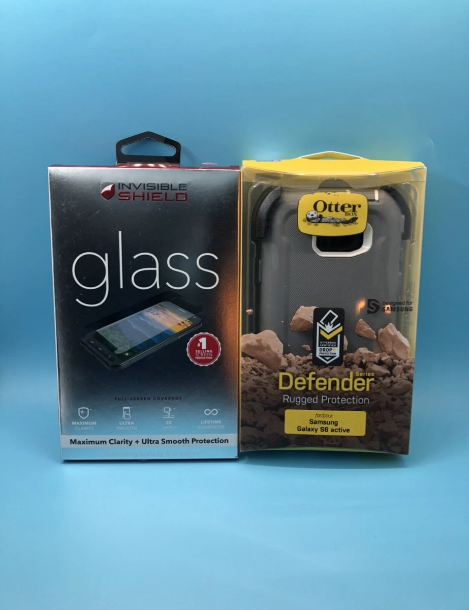 OtterBox Defender Series for Samsung Galaxy S6 Active Zagg Invisible Shield