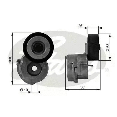 GATES OE DRIVE V-RIBBED BELT SET KIT K026PK1183