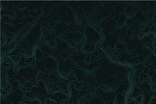 Teal Topographic Map Graphic Decal Vinyl Bike Scooter Motorcycle Car Wrap Cart
