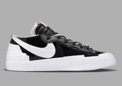 Nike Blazer Low x Sacai - Black Patent - Brand new in box  display picture 3