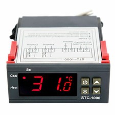 110V Universal STC-1000 Digital Temperature Controller Thermostat w/ Sensor AC