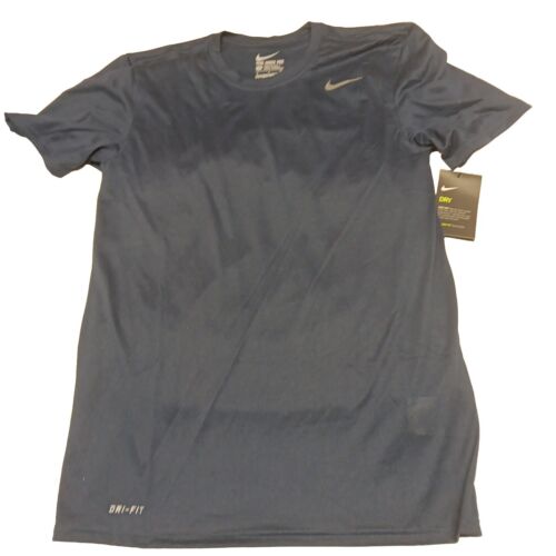 The Nike Tee Mens Size Small Navy Blue Dri-fit