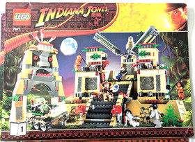LEGO Indiana Jones: Temple of the Crystal Skull (7627) 100% with Box & Manual