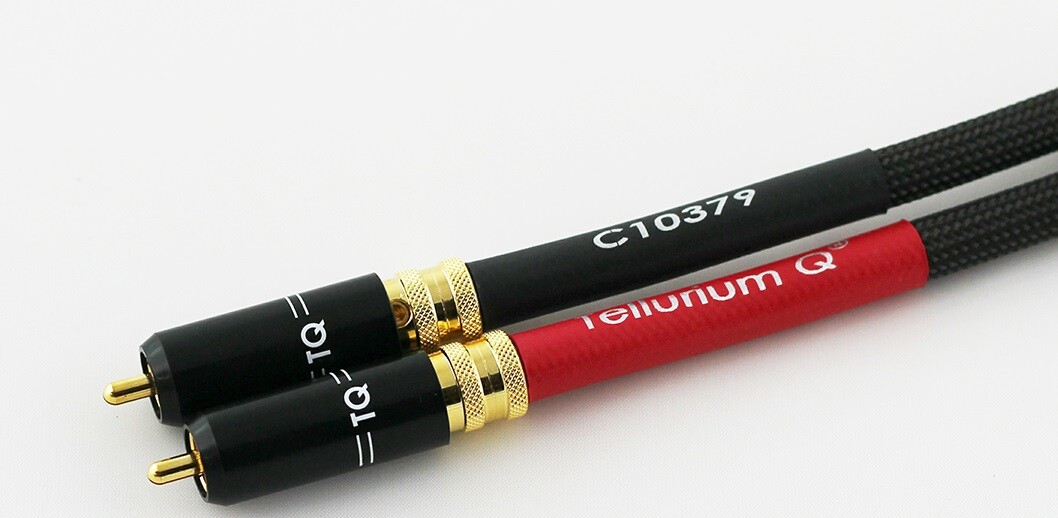 Tellurium Q Black Diamond 1m RCA-RCA Cables AUTHORIZED-DEALER