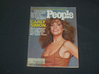 1978 JULY 17 PEOPLE MAGAZINE - CARLY SIMON - B 4851