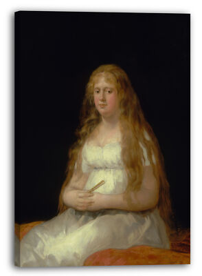 Kunstdruck Goya - Josefa de Castilla Portugal und van Asbrock de Garcini (1775-