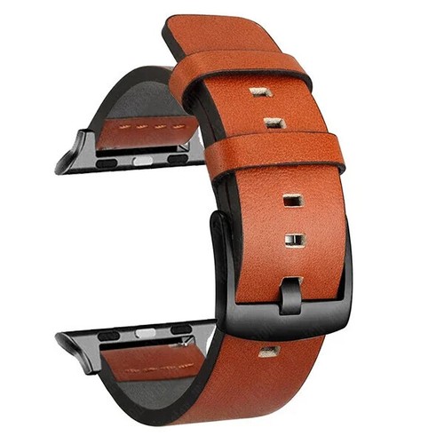 Skórzany pasek do Apple Watch Ultra2 Band 49mm 10 9 8 7 6 5 4 do iWatch 38-45MM - Zdjęcie 11 z 21