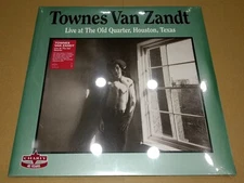 TOWNES VAN ZANDT LIVE AT THE OLD QUARTER HOUSTON TEXAS 2x LP VINYL EU 2014 New