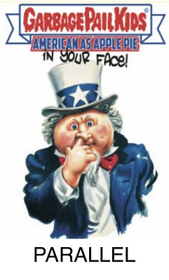GREEN PARALLEL  Garbage Pail Kids AMERICAN AS APPLE PIE Complete Your Set U PICK