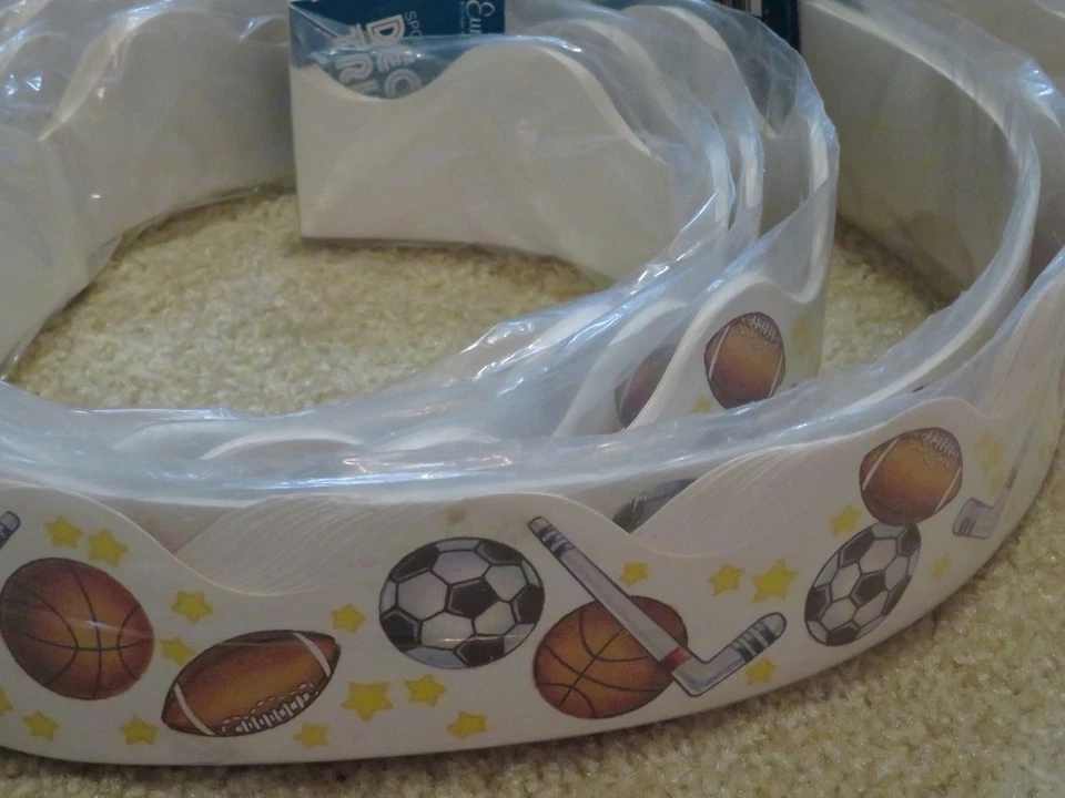 Nuevo Lote De 5 Paquetes De Colección 1991 Eureka Adornos Deportivos Deco EU84540 Fútbol Fútbol Fútbol Foto 3 de 4