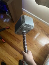 Life size 1:1 Hard Foam Avengers Endgame Thor Hammer Replica Props Cosplay