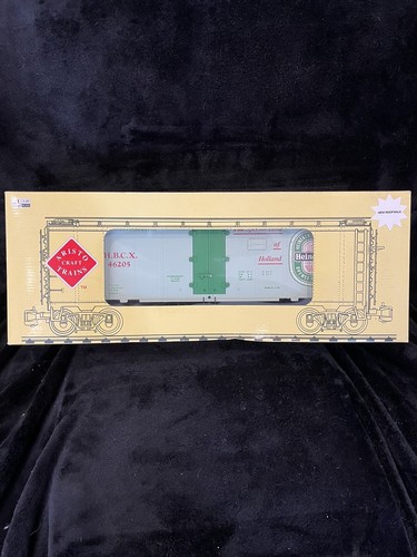 Aristocraft ART46205 Heineken Beer (H.B.C.X.) Steel Refrigerator Car New in Box - Picture 3 of 3