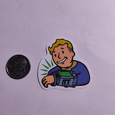 Fallout Stickers, Vinyl - Volume Discount - Vault, Bobblehead, SPECIAL, Gun