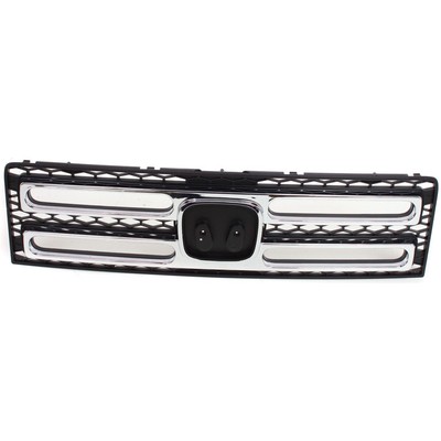 Grille For 2006-2008 Honda Ridgeline Black Plastic