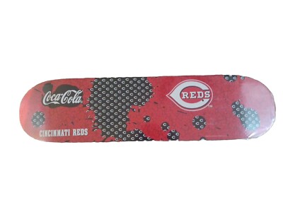 Coca-Cola スケボー Cincinnati Reds Coca Cola Skateboard Deck Right Brain Promo 2010
