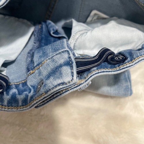 GAP Kids 6 Light Wash Skinny Casual School Fall Winter Spring High Rise Jegging - Picture 7 of 9