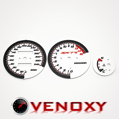 Fond De Compteur Blanc Pour Kawasaki ZX7R (1996-2001) – Neuf, Marque Venoxy