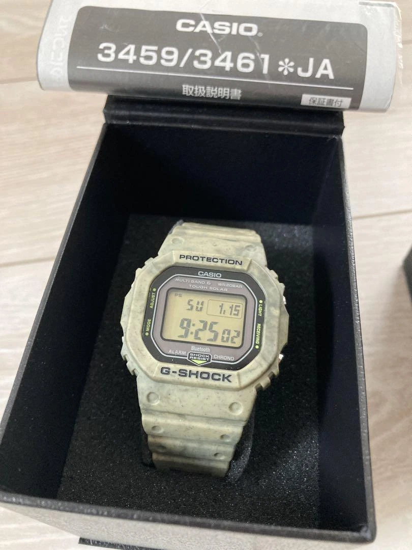 CASIO G-SHOCK GW-B5600SL-5JF Green 2022 Mens Watch Used 3m31100