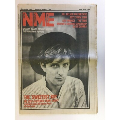 NEW MUSICAL EXPRESS NME MAGAZINE  4 SEPTEMBER 1982 THE WHO. MEAT PUPPETS.    LS