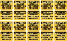 Caution Hearing Protection Required Stickers Car Truck Vehicle Bumper Decal