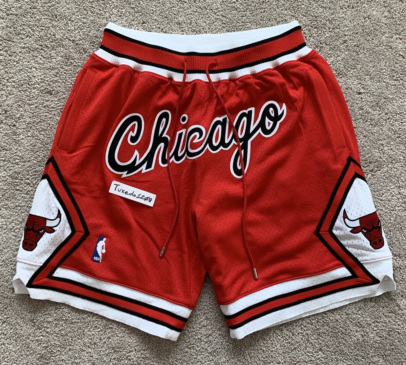 Men’s Mitchell & Ness Just Don Chicago Bears Shorts XL