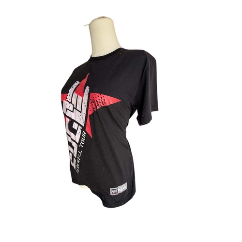 WWE Edge Farewell Tour Graphic Tee Women's Size S Authentic Black Wrestling Top - Picture 7 of 11