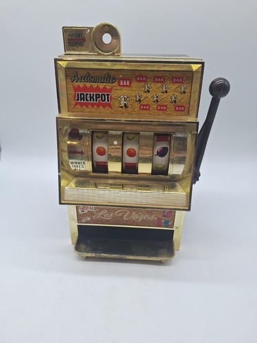 Machine à Sous Golden Jackpot WACO - Japon 1980 - Jeu De Café Vintage Tôle