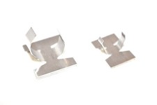 Self Adhesive Metal Cable Clips 6mm 9mm Electrical Wiring Wire Mounting Clamp