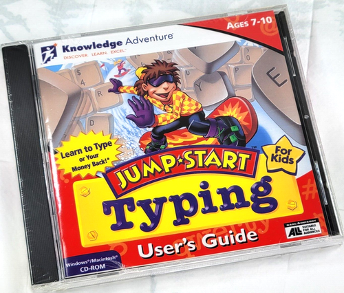Jump Start Typing PC Game (CD-ROM, Win95 / Mac)