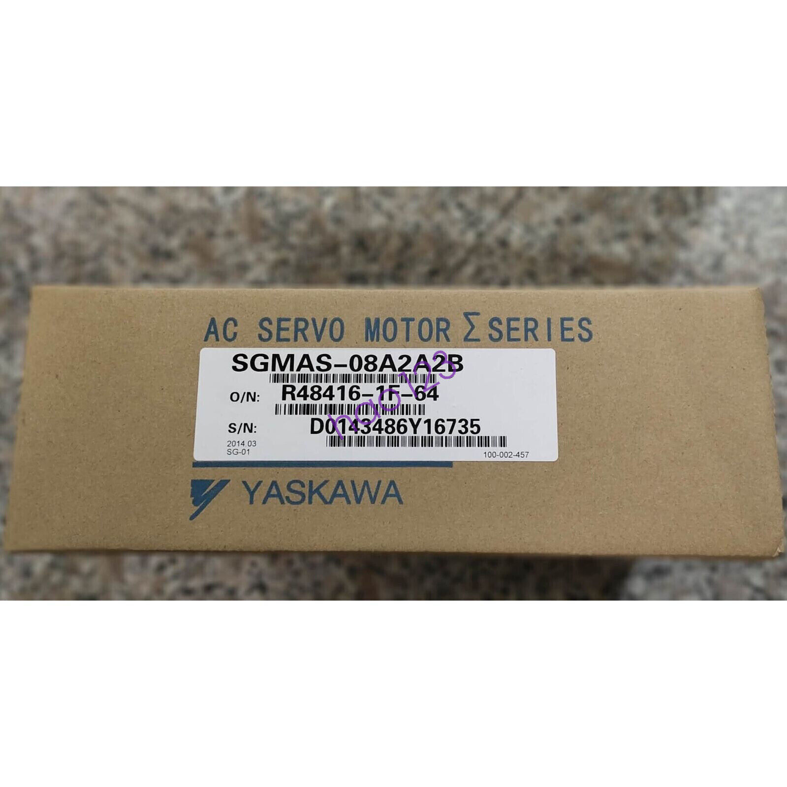 1pc New SGMAS-08A2A2B Servo Motor in Box Fast Shipping DHL/FedEx #A6-4