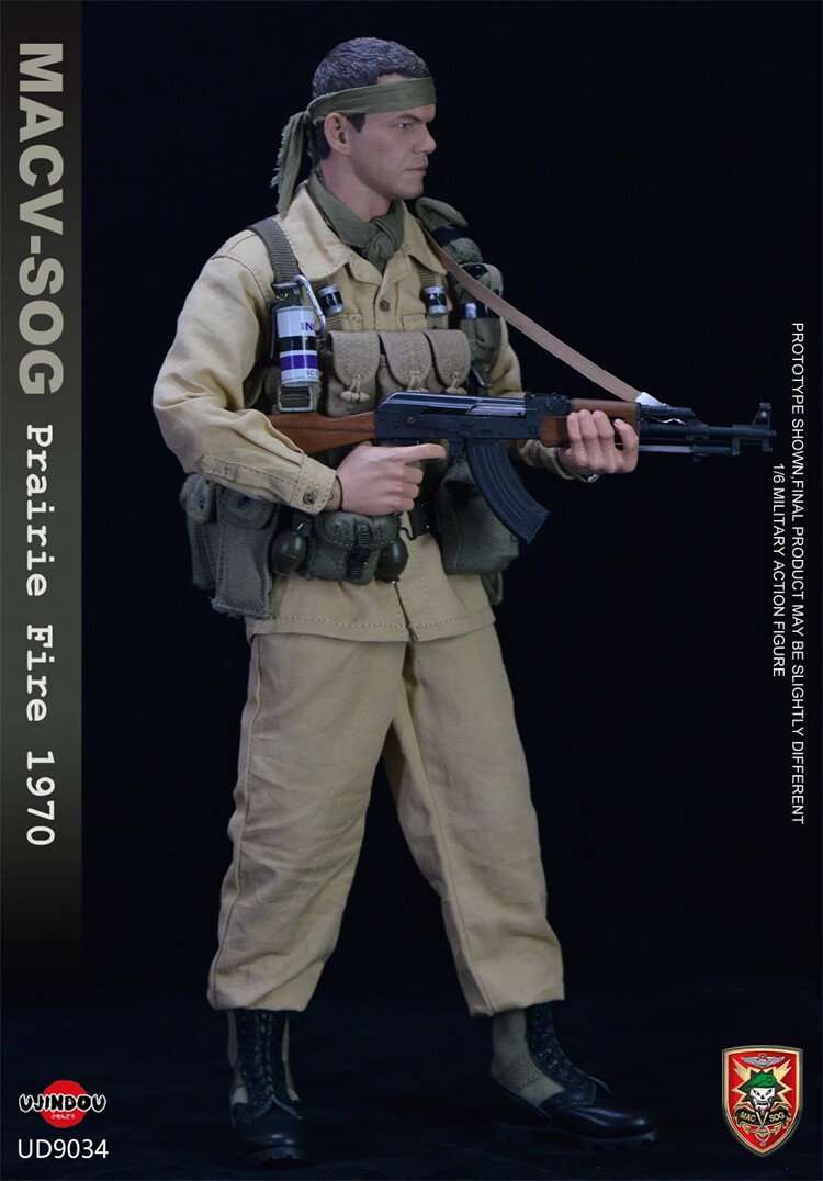 その他 UJINDOU 1/6 MACV-SOG Prairie Fire 1970 In stock UJINDOU UD9034 1/6 MACV SOG Prairie Fire 1970