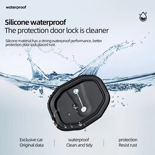 4pcs Car Door Lock Buckle For BMW E60 G30 G38 1 2 5 6 7 series GT X2 X3 X4 X5 - Picture 4 of 11