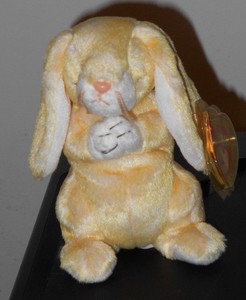 praying bunny beanie baby