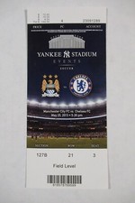 Manchester City FC vs Chelsea FC 5/25/2013 Soccer ~ YANKEE STADIUM