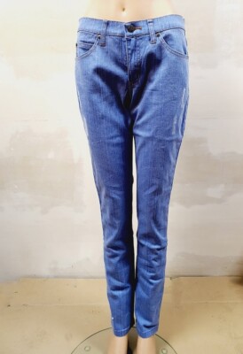 Jeans blau 38 Damen Hose 5-Pocket-Stil Nadelstreifen ''blau'' UVP:59,99  T37