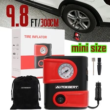 12V Portable Tire Car Auto Inflator Pump Electric Air Compressor Portable 150PSI