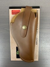 Genuine Leather Gun Holster 9  Recommended Barrel Length 3.5  - 5  