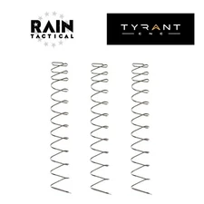 For Glock 43X 48 +10% Extra Power Magazine Spring TYRANT CNC  -  3 Pack