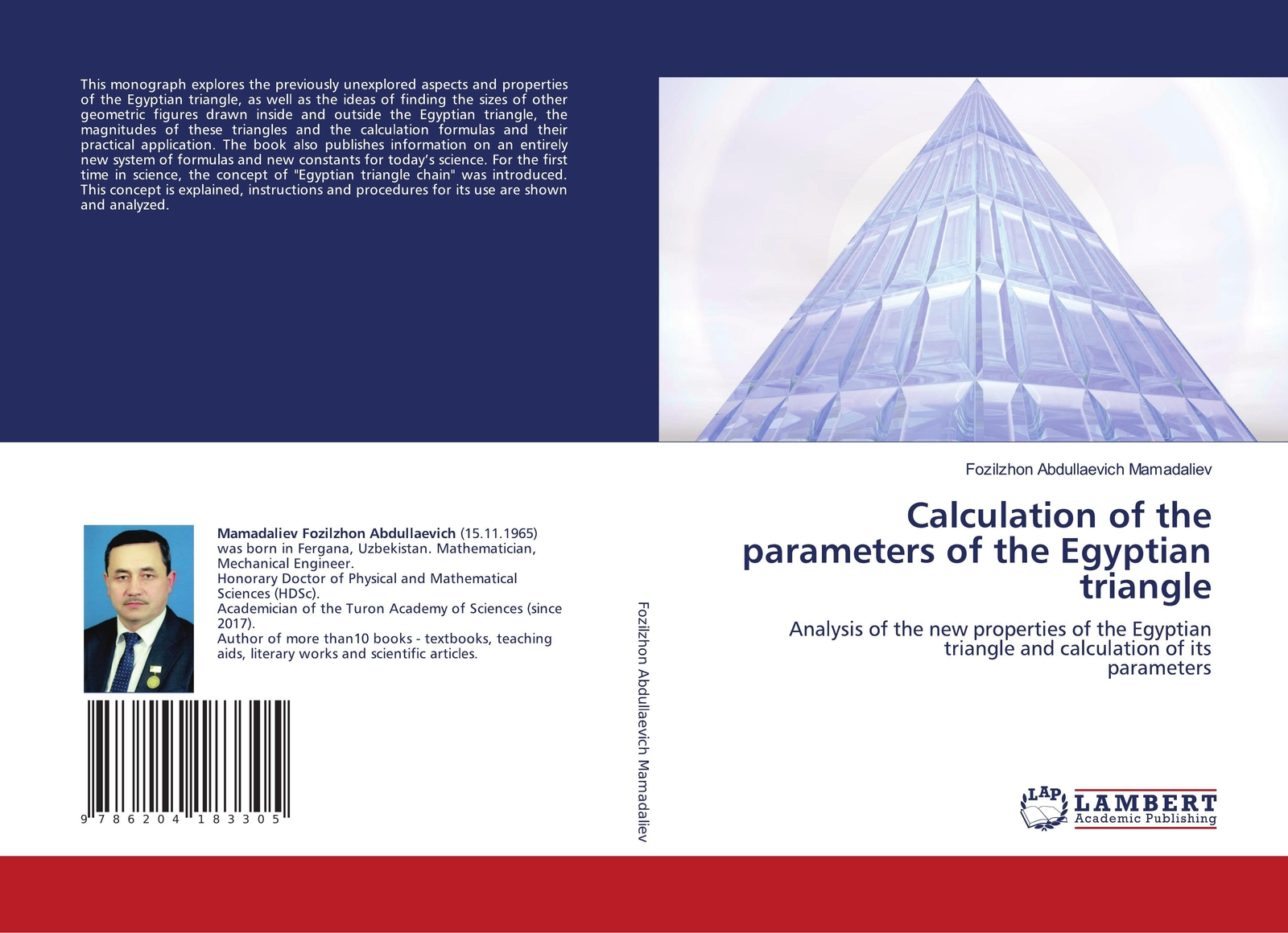 Thumbnail - Calculation Of The Parameters Of The Egyptian Triangle Mamadaliev