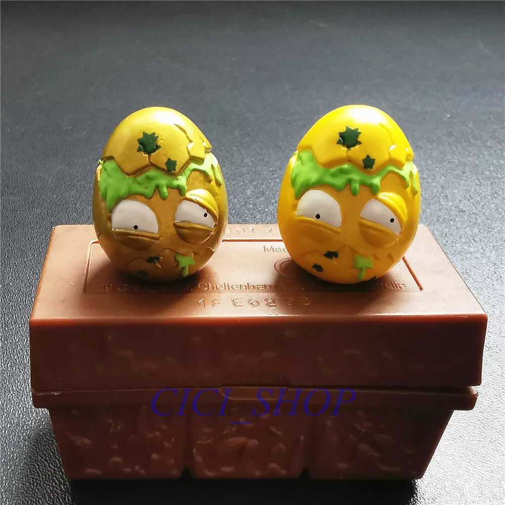 3Pcs The Grossery Gang Rotten EGG 1-016 Yellow & Golden limited - BEST GIFT