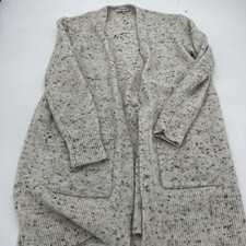 Madewell Women's Donegal Kent Cardigan Sweater K5778 XXsmall Gray Speckled