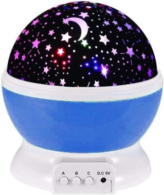 Star Projector, Night Light Decor, 12 Color Changing Light Modes with USB Cable