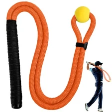 Golf Swing Rope Trainer, Golf Swing Training Aid, Golf Speed Practice Equipme...