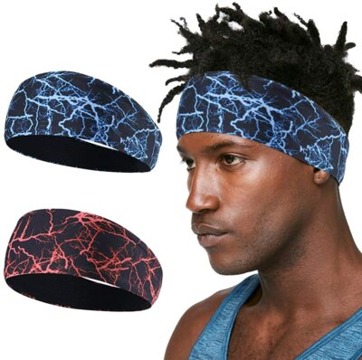Unisex Moisture Wicking Sweatband Headband Yoga Gym  display picture 1