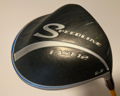 ADAMS Speedline Fast 12 9.5* Driver UST 65 Gold Low Torque R-Flex Graphite RH 46