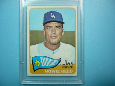 1965 TOPPS MLB HIGH NUMBER BASEBALL CARD #544 HOWIE REED ROOKIE RC