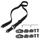 2 Point Rifle Sling Quik Release Adjustable Tactical Belt With Base New