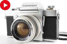 CM Sale! Topcon RE Super 35mm Film Camera 58mm F1.8 From JAPAN [Very good] #178
